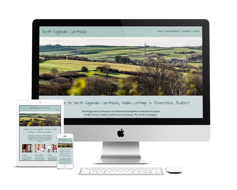 North Eggardon Carthouse website design