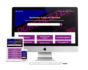 Dorchester Covid Information website development