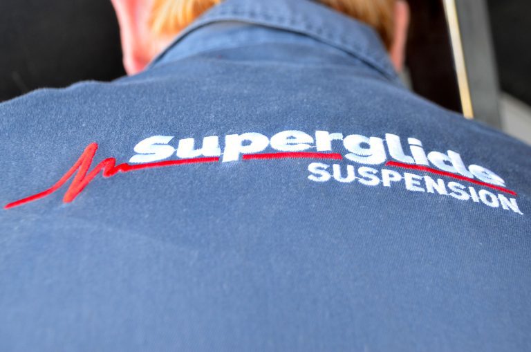 Superglide Suspension website design
